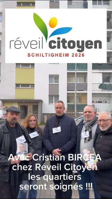 Présentation en vidéo des propositions de Réveil Citoyen pour Schiltigheim