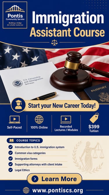Immigration Assistant Course