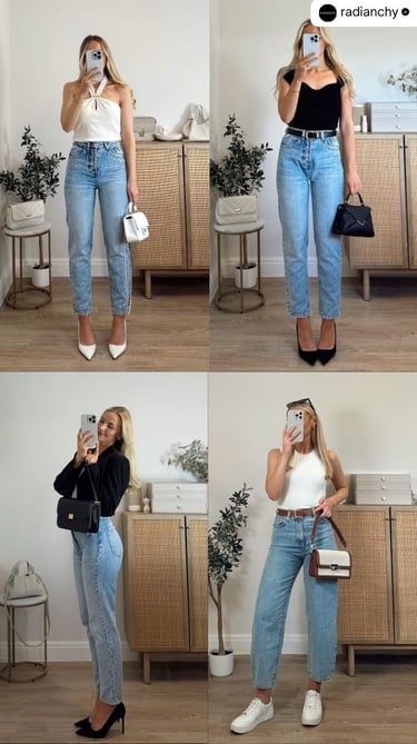 MON JEANS OUTFITS