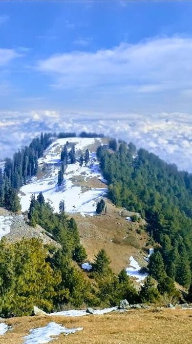 Mushkpuri top nathiagali view