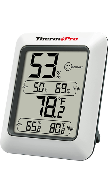 hygrometer to test humidity