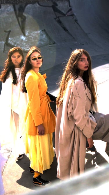 Look vidéo et photo personnalisé pastel lumineux.