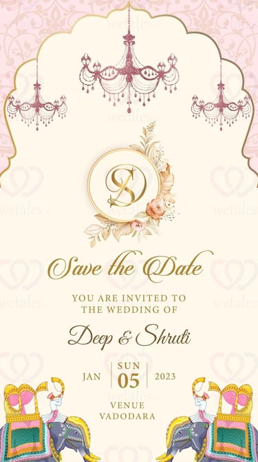 Save the date by Geet Events