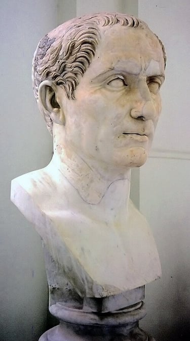 busto de julio cesar