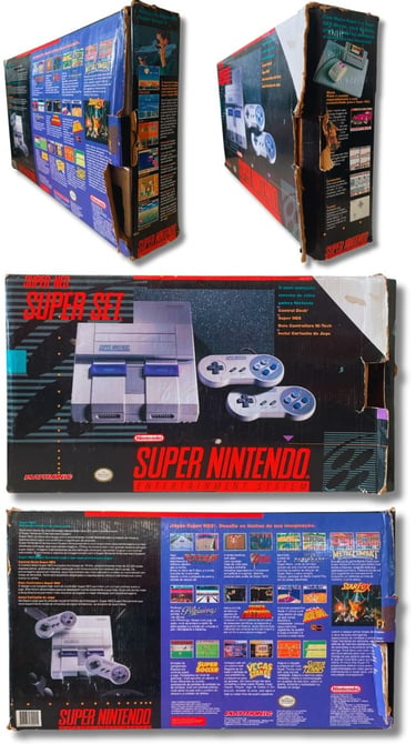 Modelo Super Nintendo Playtronic 1993 Brasil