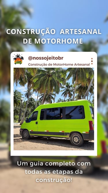 construção de motorhome artesanal