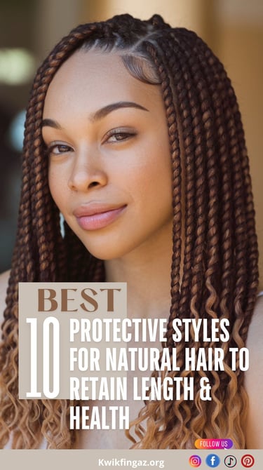 A crisp, close-up shot captures the intricate detail and precision of a woman’s mini rope twists, showcasing the neatness and