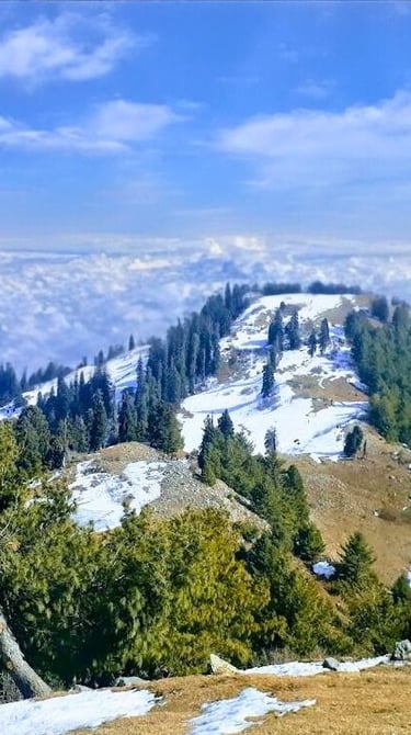 Mushkpuri top nathiagali view