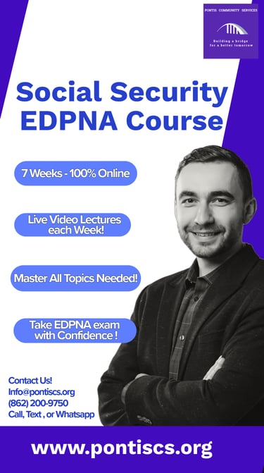 Social Security EDPNA Course