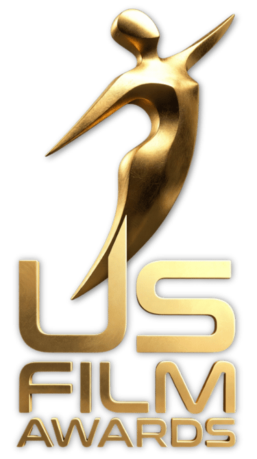 US Film Awards Brand Logo Gold Lady
