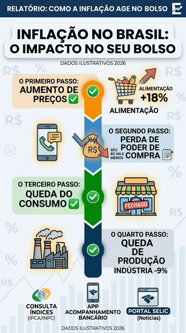 INFLAÇÃO NO BRASIL: GUIA DEFINITIVO DO IMPACTO NO SEU BOLSO