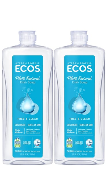 non toxic fragrance free dish soap