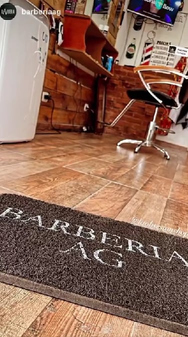 Felpudo-logo-personalizado-peluqueria-barberia-ag