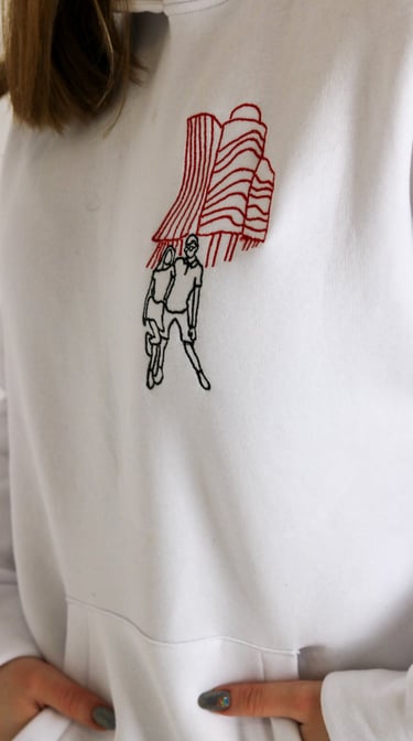 siuvinėjimas, siuvinėjimas ant džemperių