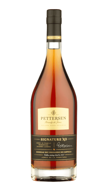 Image showcasing Pettersen XO Signature Brandy.
