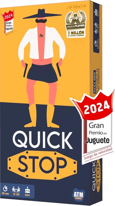 Juego quick stop premio del juguete 2024