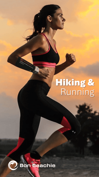 The Wristband Phone Pouch is perfect for Hiking & Running