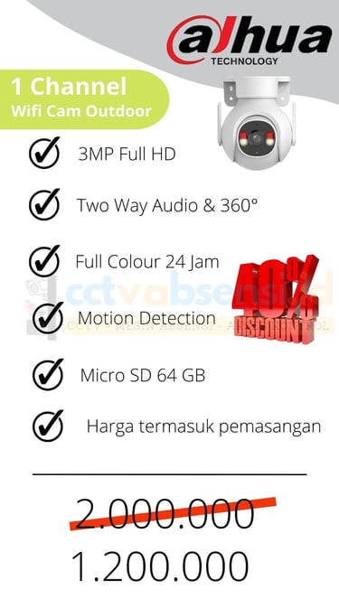 pasang kamera cctv bekasi