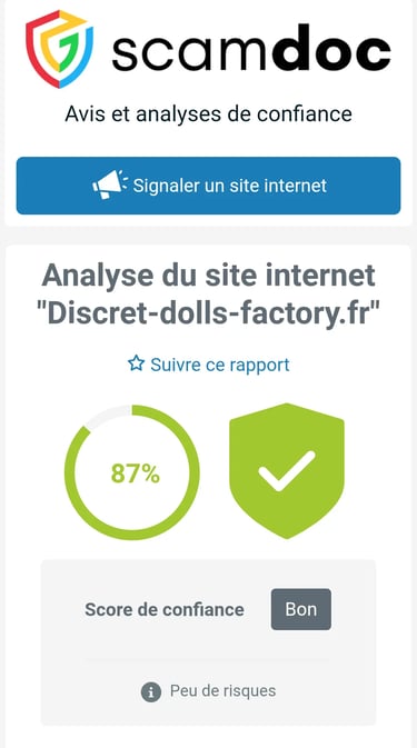 analyse site DDF par scamdoc