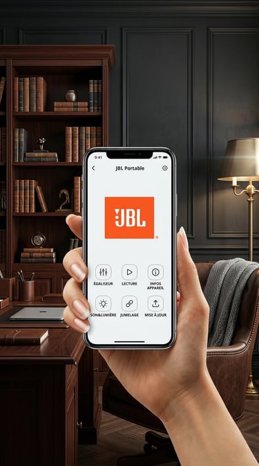 Application JBL portable