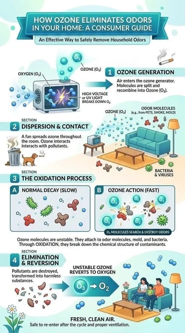 Ozone treatment for dog smell, smoke odors - Grossbusters