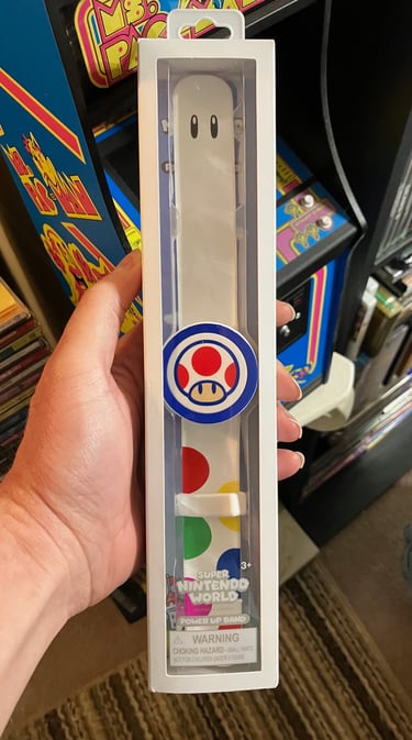 Super Nintendo World - Power-up Bands are Basically Fancy Snap Bracelets Mixed With Amiibo Tech