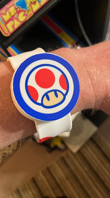 Super Nintendo World - Power-up Bands Toad-style