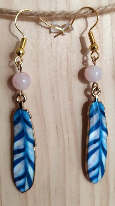 Bijoux Les Couleurs de Lo Collection plumes