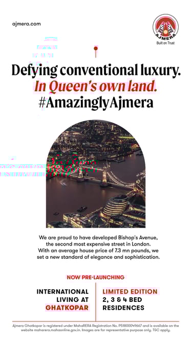 Showcasing Ajmera's legacy through a teaser campaign