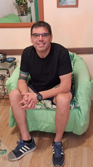“Leo, ex taxista y camionero, tras su transformación fitness a los 50”