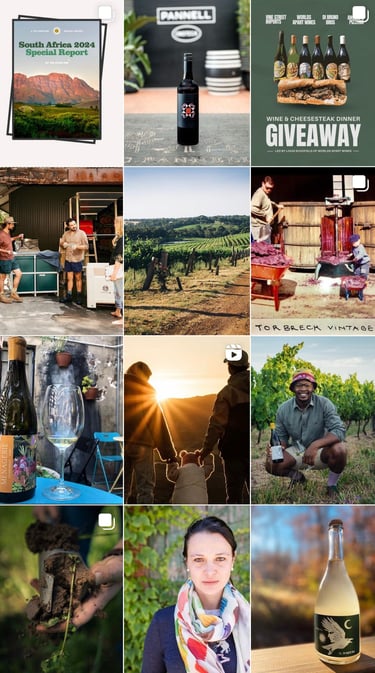 A cohesive, branded Instagram grid