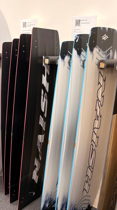 High performance kite boards available at Kite & Wing kite shop in Stuart FL