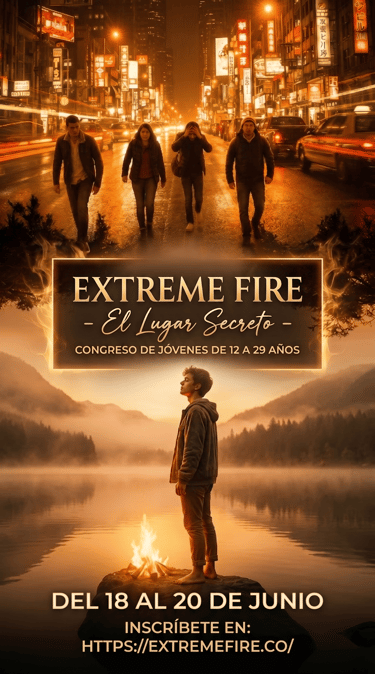Extreme Fire ICCLA 2026 Congreso de Jóvenes El Lugar Secreto Bogotá