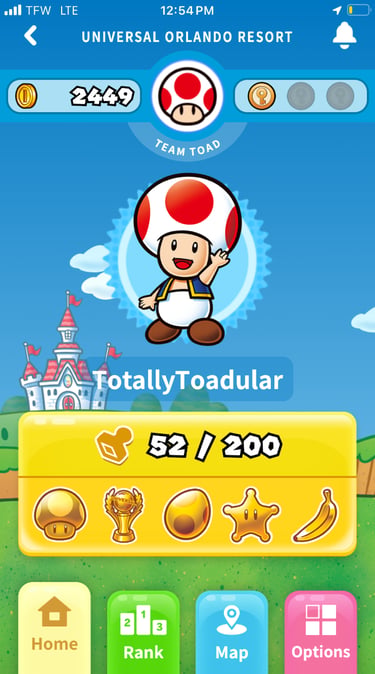 Super Nintendo World - Universal Orlando Nintendo App