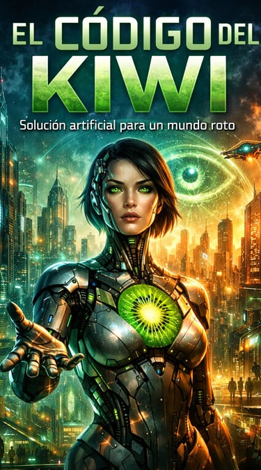 "Novela El Código del Kiwi - Creador de contenido. Sunydowey Freelyng."