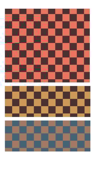 Checker board squares surface pattern designs for wallpaper, fabric and interior designs