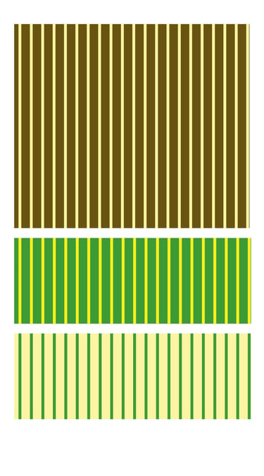 Thin and broad cabana vertical stripes seamless patterns for wallpaper, fabric and home decor.