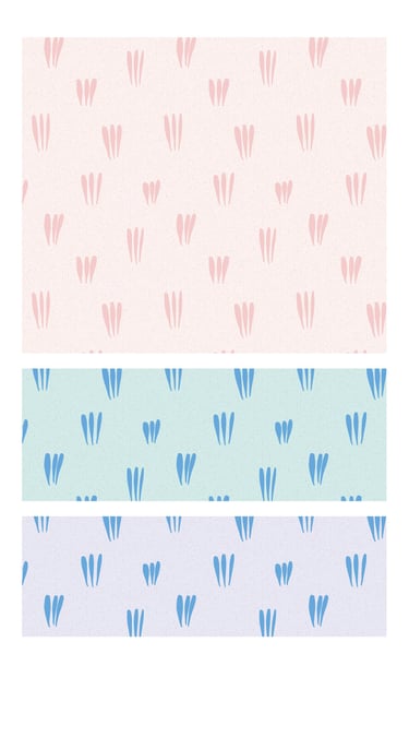 Organic watercolour brushstrokes seamless surface patterns for wallpaper and textile licensing.