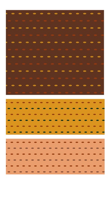 Seamless pattern of small ovals arranged in horizontal lines for wallpaper, fabric and home decor