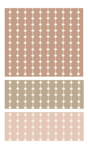 Diamond and vertical stripes seamless surface patterns for wallpaper, fabric and home decor.