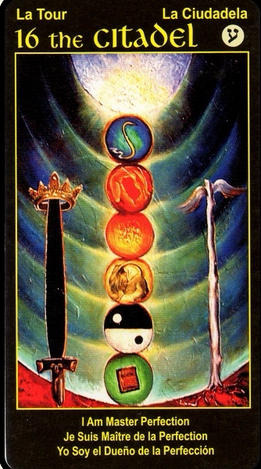 16 CITADEL Tarot Card I Am One Tarot Deck