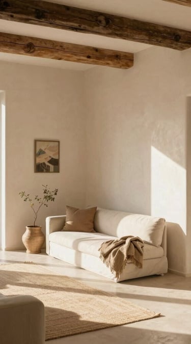 Exposed concrete wall during apartment renovation, Costa del Sol
