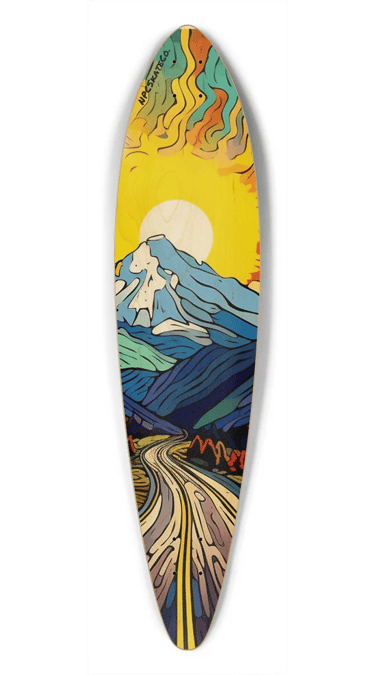 5 mile longboard