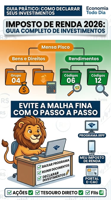 como declarar imposto de renda 2026