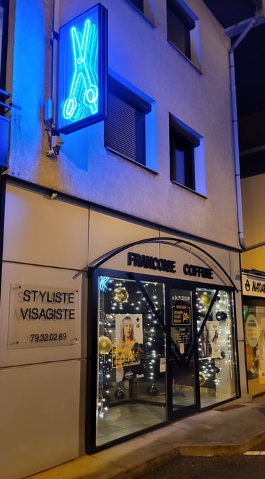 FACADE SALON COIFFURE FRANÇOISE COIFFURE