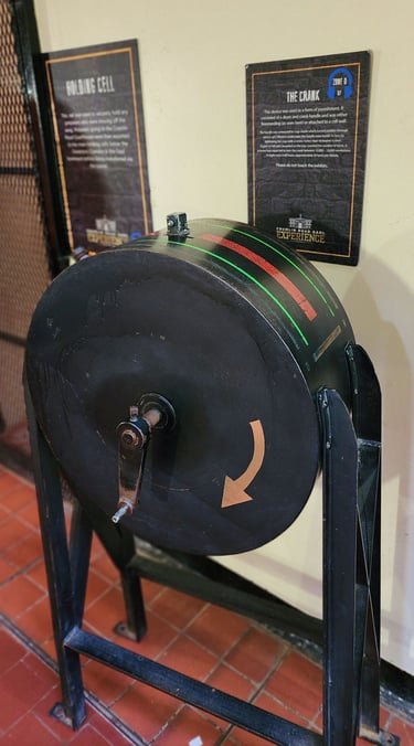 The Crank in Crumlin Road Gaol in Belfast, Ireland