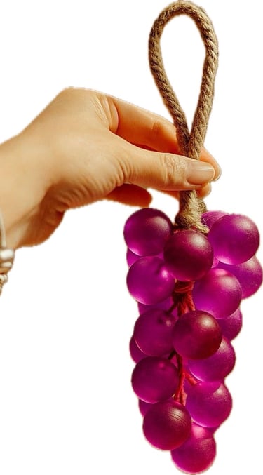 sabonete cacho de uva