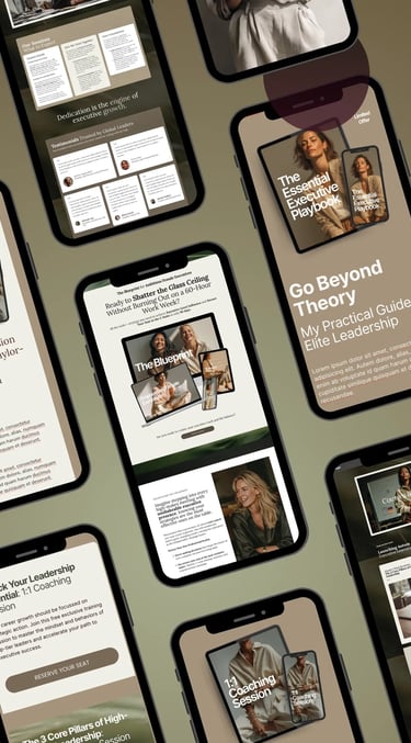 mobile optimized layouts in the complete business starter kit