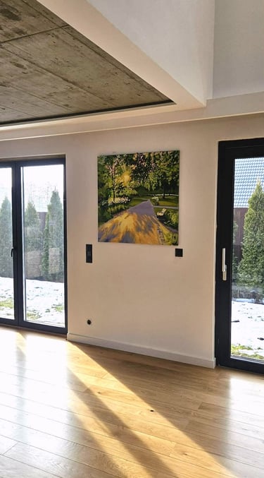 Mag Wilk "Alejka" obraz akrylowy