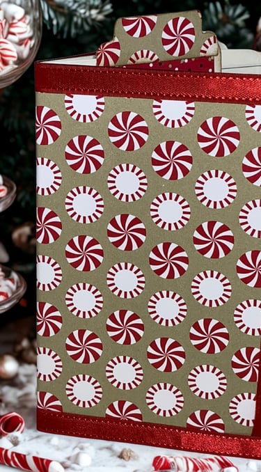 bookcandy themed covered note